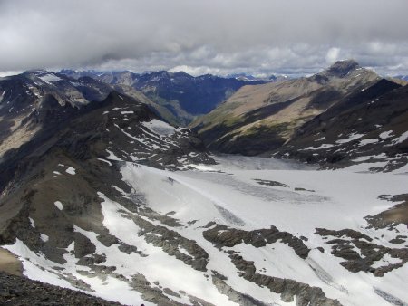 Une partie de l’itinéraire depuis la Maurienne.