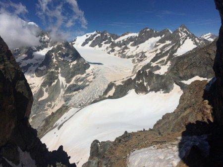 des vues sur le Glacier Blanc