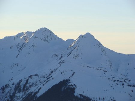 Le Mont Mirantin et la Légette du Mirantin.