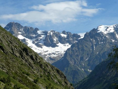 L’Olan et la Cime du Vallon.