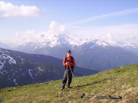 Devant le Mont Pourri