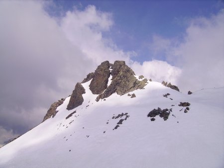 Face NE de l’aiguille du Clapet