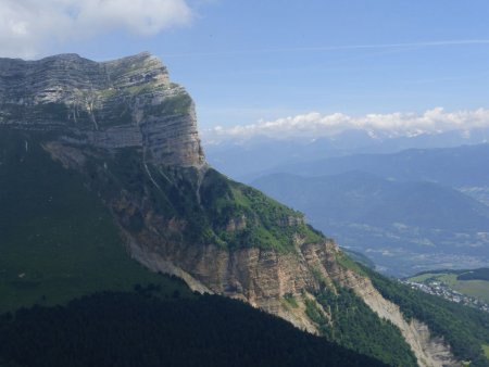 zoom sur la falaise