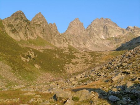 Combe de la Valette au petit matin.