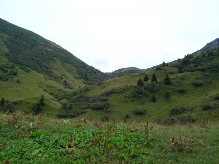 Vers le chalet des Gardes