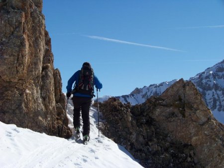 Passage de la petite brèche.