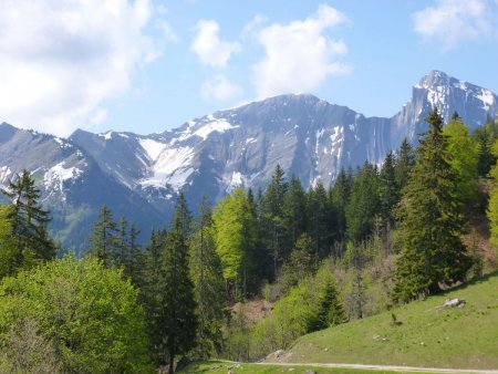 Vue sur le Pécloz