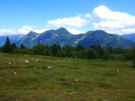 Dent de Rossanaz, Colombier, rochers de la Bade