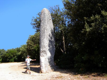 Le Menhir de la Pierre Plantée.