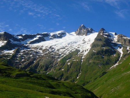 Des Mottets : Aiguille des Glaciers...