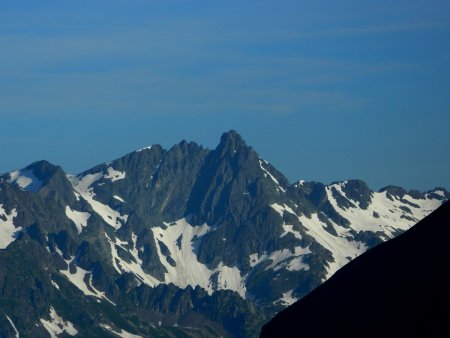 Les trois pics de Belledonne.