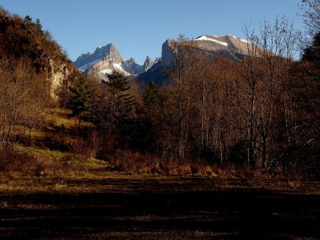 La tête des Vachères et Chamousset