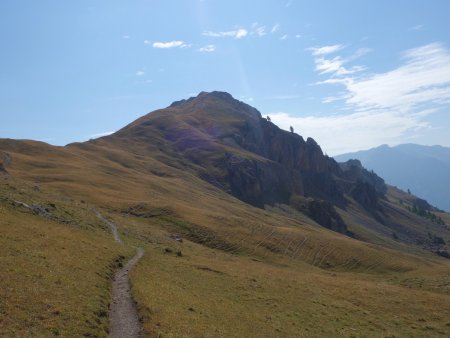 Puis du col vers la Croix d’Aquila