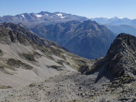 La combe du Fond de la Belle Etoile, itinéraire de descente.