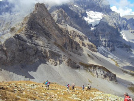 La descente est magnifique