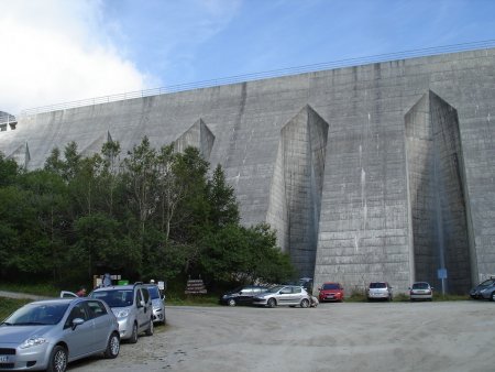 Départ du parking de Plan d’Amont