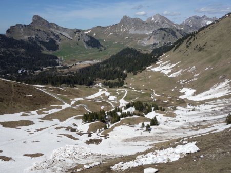 Vue sur le plateau de Sommand.