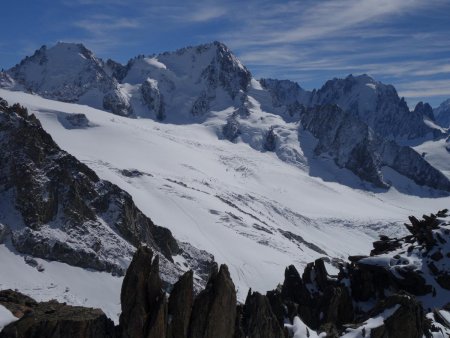 Aiguilles d’Argentière et du Chardonnet.