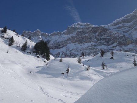 Montée vallonnée...