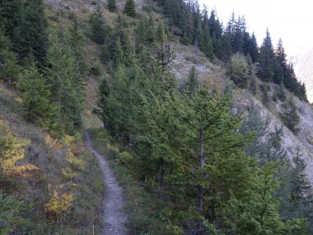 Sentier en balcon...