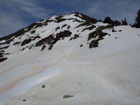 On remonte les pentes neigeuses...