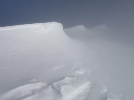 Sur la crête, l’ambiance...