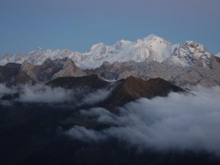 Le Mont Blanc s’endort...