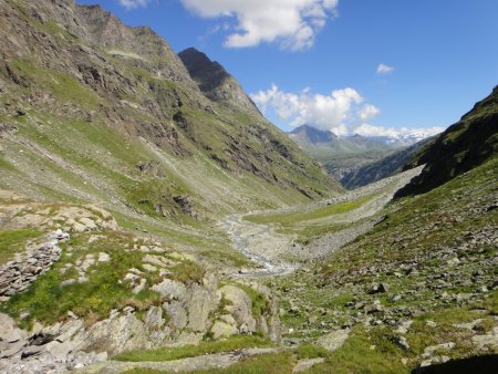 Vue en arrière depuis le refuge d’Ambin