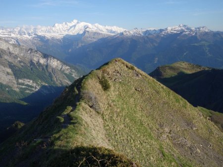 La suite de la crête, bien panoramique...