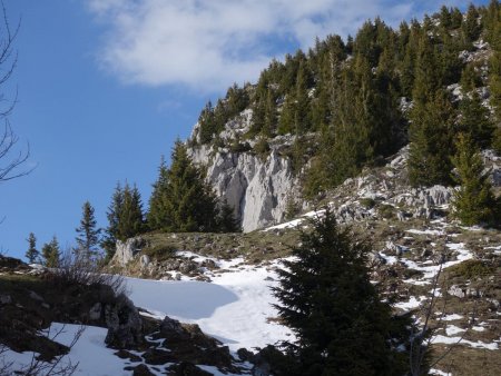 Arrivée au col d’Andey.