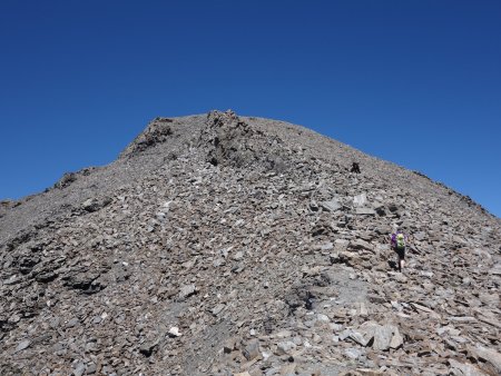 Montée vers l’antécime