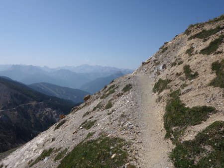 Traversée d’importants dévers