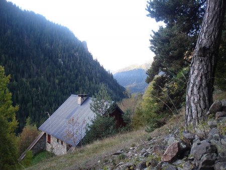 Les dernières maisons du Boréon