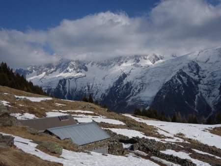 Arrivée au chalet de Chailloux.