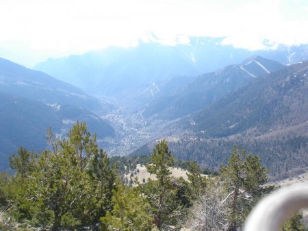 Vue vers Saint-Martin Vésubie