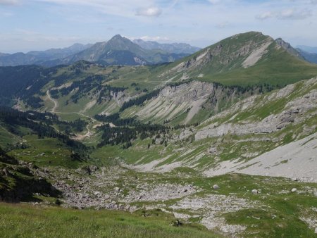 Vue sur les Lindarets.