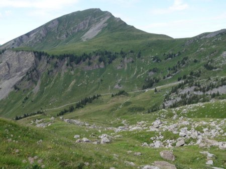 Descente vers le vallon...