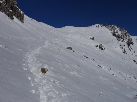 Montée vers le col de Chalune...