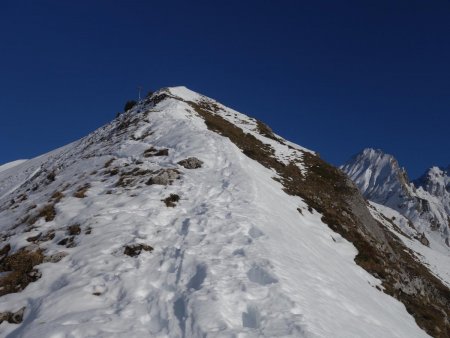 Montée sur la crête...