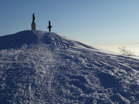 Arrivée au sommet de Sur la Pointe.