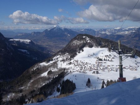 Presque 300m de montée en forêt économisés pour compenser un départ trop tardif...