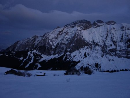 Descente avec la nuit...