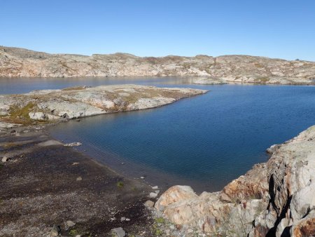 Une petite plage.