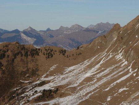 Derrière le col de Sosay, le Chablais bien au sec...