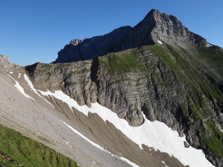 Regard vers le col du Rasoir et le Jallouvre.