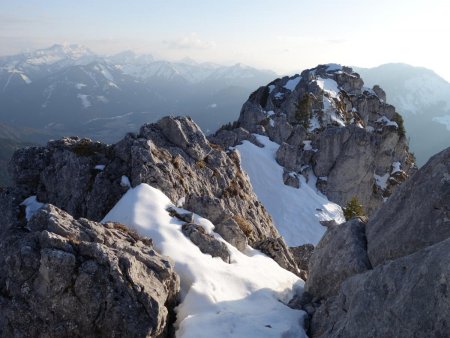 Pérégrinations sur la crête...