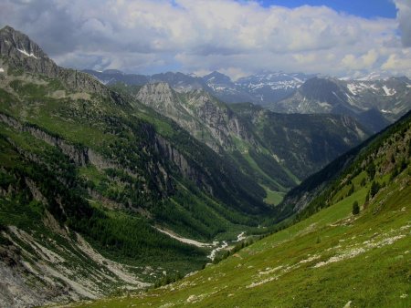 Le vallon du Trient.