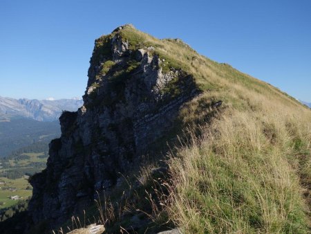 Arrivée au sommet du Haut-Fleury...