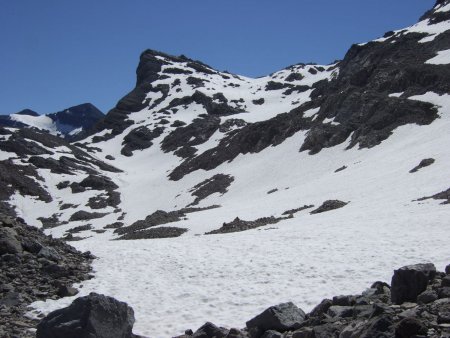 La Pointe de Bellegarde est en vue.