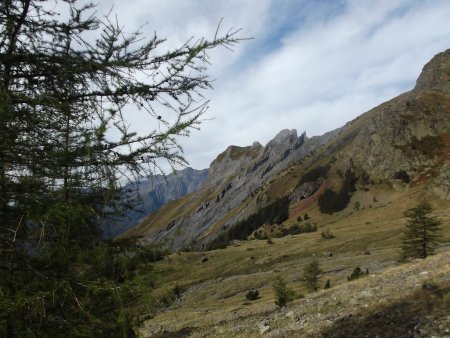 Le Paletas depuis la cabane de La Selle